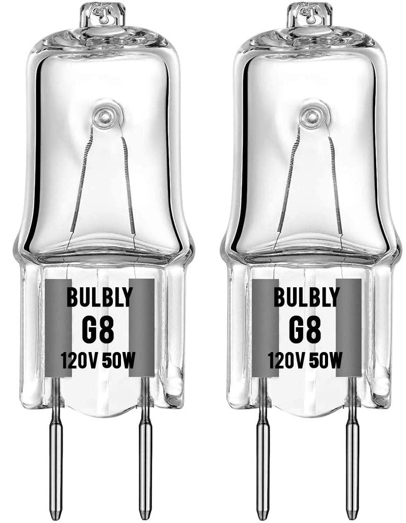 BULBLY 2pack - WB25X10019 20W Halogen Lamp Bulb 20W replacement for GE Microwave