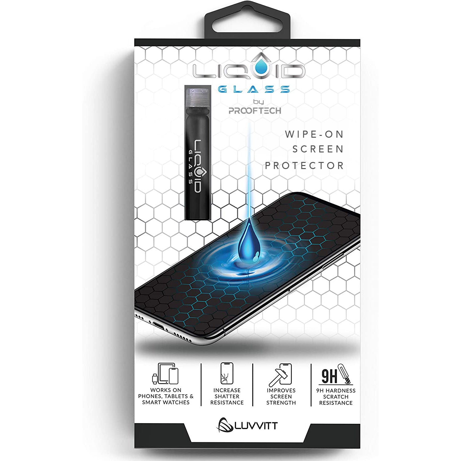 Liquid Glass Screen Protector for All Phones Tablets and Smart Watches - Bottle