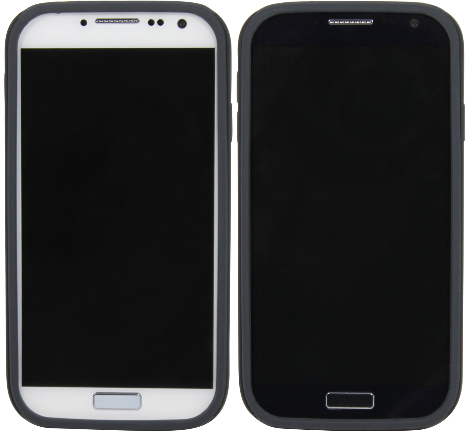 LUVVITT ARMOR SHELL Double Absorbing Case for Samsung Galaxy S4 SIV-Black/Grey