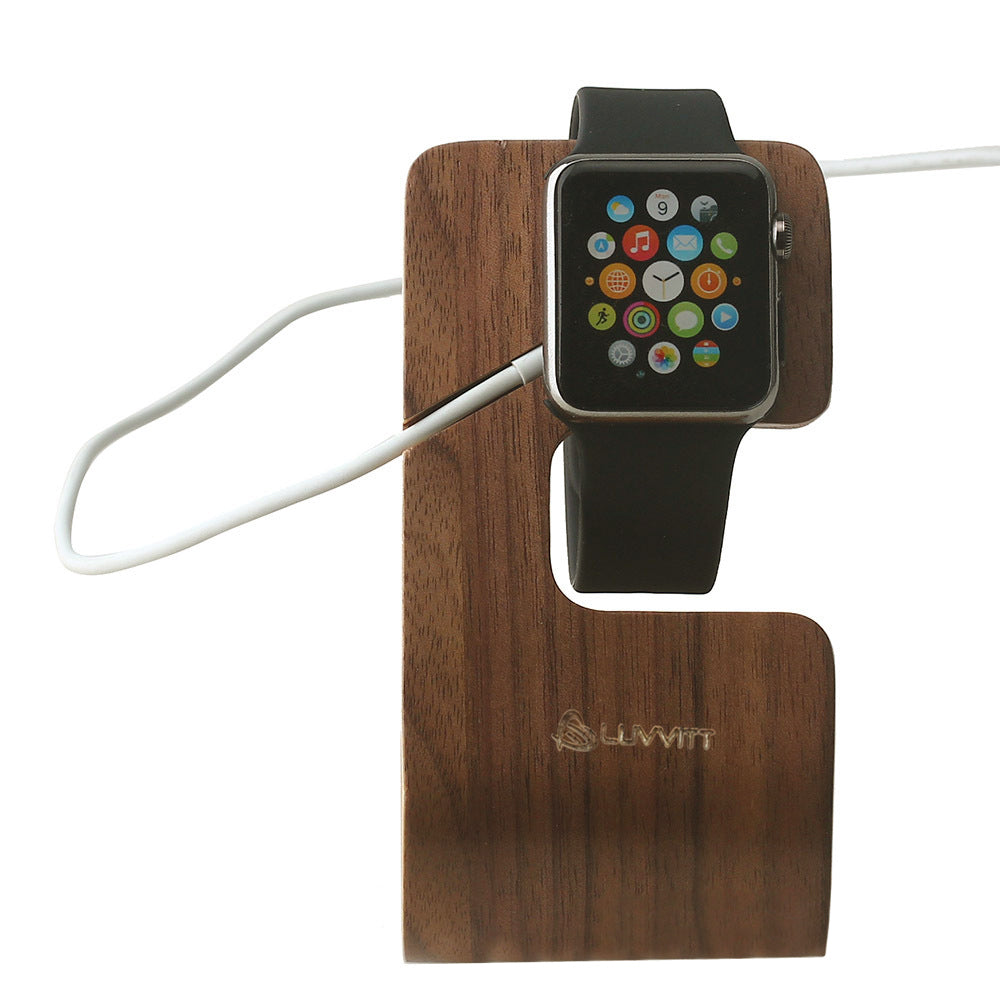 LUVVITT ARC Apple Watch Wood Charging Stand / Docking Station (LUV-1032)