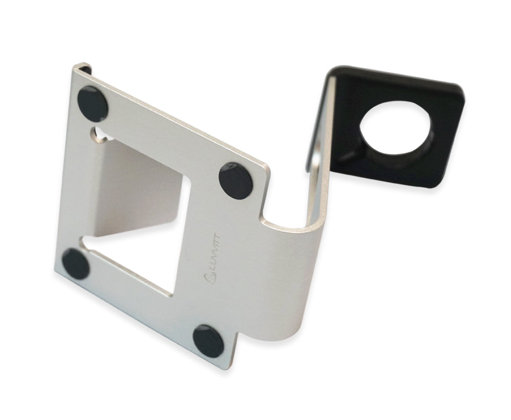 LUVVITT Dual Charging Stand for Apple Watch and iPhone (LUV-1036) - Silver