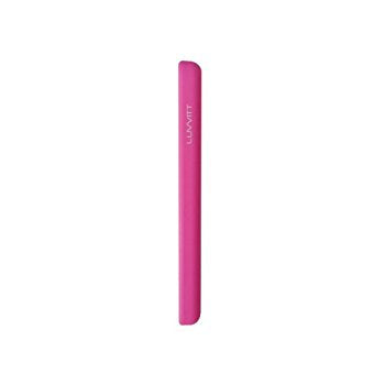 LUVVITT SKINNY Matte Slim Hard Case Back Cover for iPhone 5C w/Holes Hot Pink