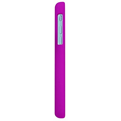 LUVVITT SKINNY Matte Slim Hard Case Back Cover for Apple iPhone 5C - Purple