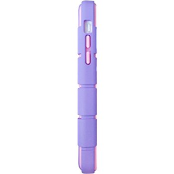 LUVVITT ARMOR SHELL Dual Layer Case for iPhone 5C - Purple / Pink