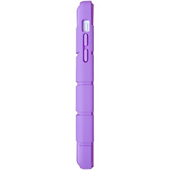 LUVVITT ARMOR SHELL Double Layer Shock Absorbing Case for iPhone 5C - Purple