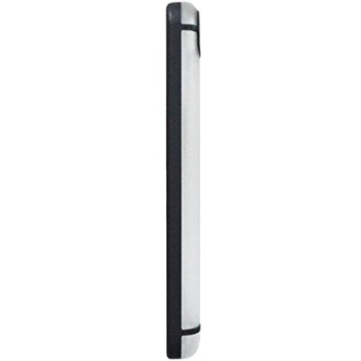 LUVVITT HYBRID Slim Clear Back Case with Bumper for iPhone 5C - Clear / Gray