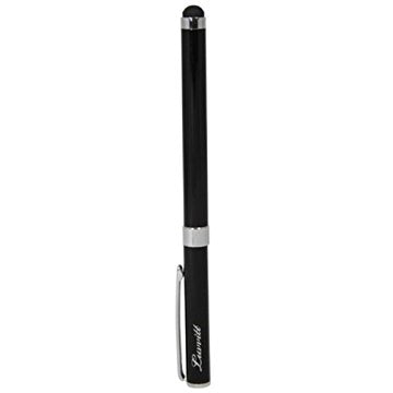 LUVVITT JOT MASTER Stylus and Ink Pen Duo for iPad, iPhone, iPod Touch (Black)