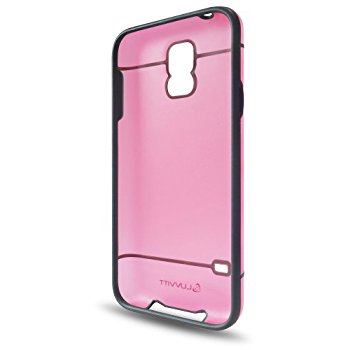 LUVVITT HYBRID Galaxy S5 Case | Case / Cover for Galaxy S5 - Pink / Gray