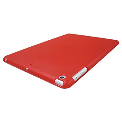 LUVVITT DOLCE Soft Back Cover for iPad Air 5th Gen Comp. w/ Smart Cover - Red