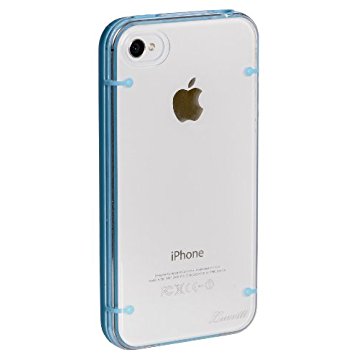 LUVVITT ACCENT Case for iPhone 4 & 4S - Blue