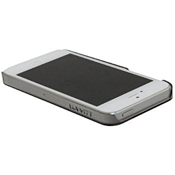 LUVVITT CRYSTAL VIEW Hard Shell Back Hard Case for iPhone 5 / 5S Clear Black