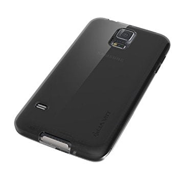 LUVVITT FROST Galaxy S5 Case | Soft Slim TPU Case for Galaxy S5 - Black