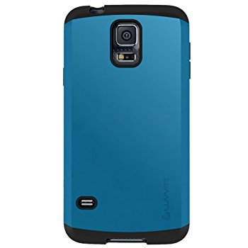 LUVVITT ULTRA ARMOR Galaxy S5 Case | Double Layer Shock Absorbing Case - Blue