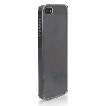 LUVVITT CRYSTAL VIEW Hard Shell Back Hard Case for iPhone 5 / 5S - Crystal Clear