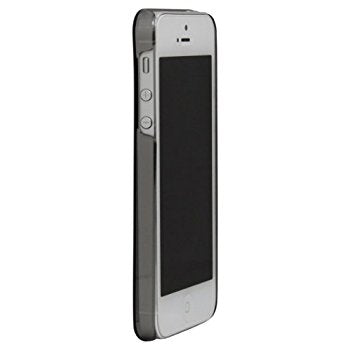LUVVITT CRYSTAL VIEW Hard Shell Back Hard Case for iPhone 5 / 5S Clear Black
