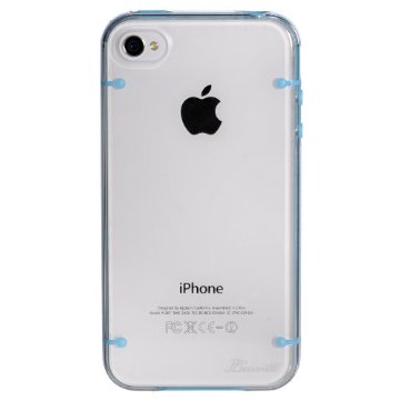 LUVVITT ACCENT Case for iPhone 4 & 4S - Blue