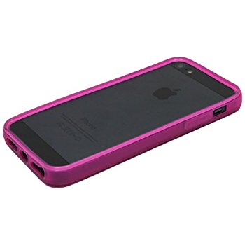 LUVVITT Bumper for iPhone 5 (Retail Packaging) - Transparent Pink