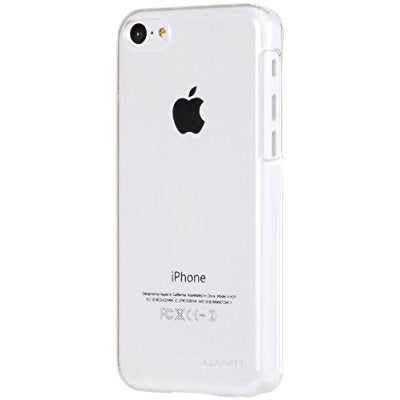 LUVVITT CRISTAL Hard Shell Back Hard Case for iPhone 5C - Crystal Clear