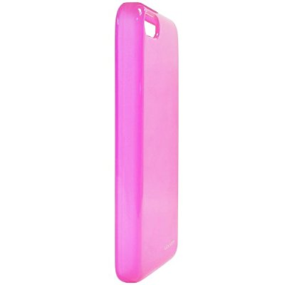 LUVVITT FROST Soft Slim TPU Case / Cover for iPhone 5C - Transparent Pink