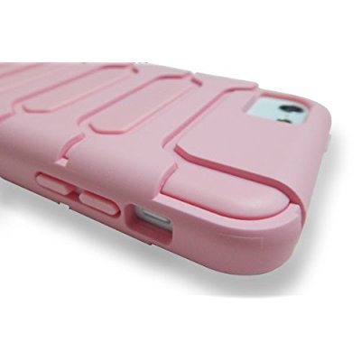 LUVVITT ARMOR SHELL Double Layer Shock Absorbing Case for iPhone 5C - Pink