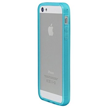 LUVVITT Bumper for iPhone 5 (Retail Packaging) - Transparent Blue
