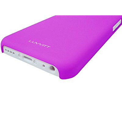 LUVVITT SKINNY Matte Slim Hard Case Back Cover for Apple iPhone 5C - Purple