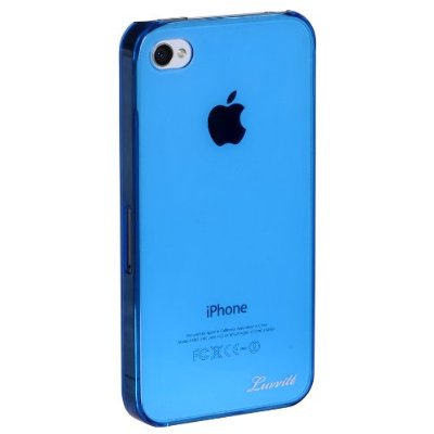 LUVVITT CRYSTAL VIEW UltraSlim Crystal Case for iPhone 4 & 4S - Blue