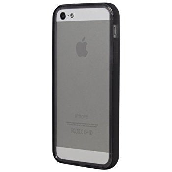 LUVVITT Bumper for iPhone 5 (Retail Packaging) - Transparent Black
