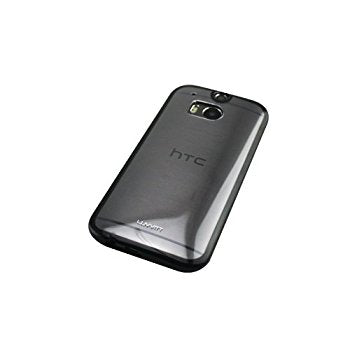LUVVITT CLEARVIEW HTC One M8 Case | Transparent Case / Cover - Clear | Black
