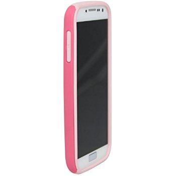 LUVVITT ARMOR SHELL Dual Layer Shock Absorbing Case for Samsung Galaxy S4 Pink