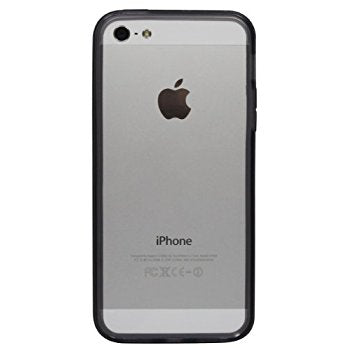LUVVITT Bumper for iPhone 5 (Retail Packaging) - Transparent Black