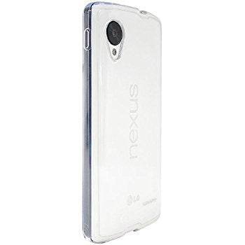 LUVVITT CLEARVIEW Hybrid Slim Case / Back Cover for Google Nexus 5 - Clear