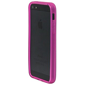 LUVVITT Bumper for iPhone 5 (Retail Packaging) - Transparent Pink