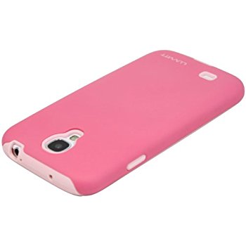 LUVVITT ARMOR SHELL Dual Layer Shock Absorbing Case for Samsung Galaxy S4 Pink