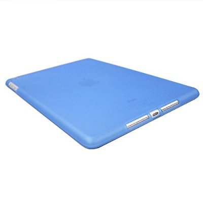 LUVVITT DOLCE Soft Back Cover for iPad Air Compatible w/Smart Cover - Blue