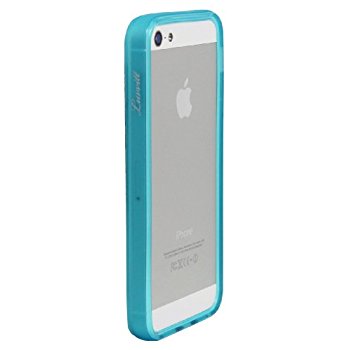 LUVVITT Bumper for iPhone 5 (Retail Packaging) - Transparent Blue