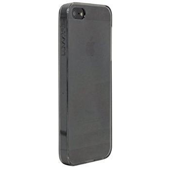 LUVVITT CRYSTAL VIEW Hard Shell Back Hard Case for iPhone 5 / 5S Clear Black
