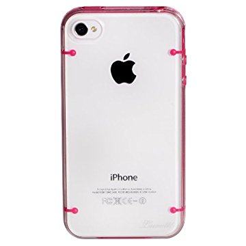 LUVVITT ACCENT Case for iPhone 4 & 4S - Pink