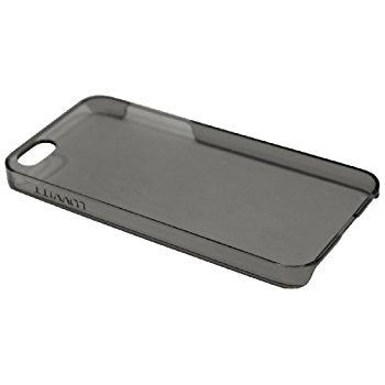 LUVVITT CRYSTAL VIEW Hard Shell Back Hard Case for iPhone 5 / 5S Clear Black