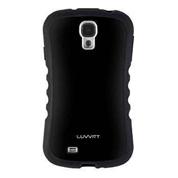 LUVVITT ARMOR PRO Case for Samsung Galaxy S4 SIV (LIFETIME WARRANTY) - Black