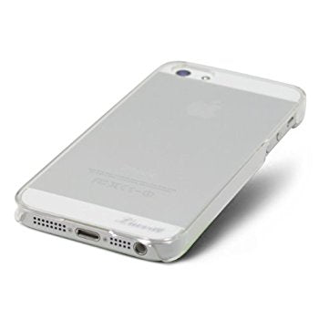 LUVVITT CRYSTAL VIEW Hard Shell Back Hard Case for iPhone 5 / 5S - Crystal Clear