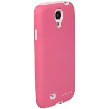 LUVVITT ARMOR SHELL Dual Layer Shock Absorbing Case for Samsung Galaxy S4 Pink