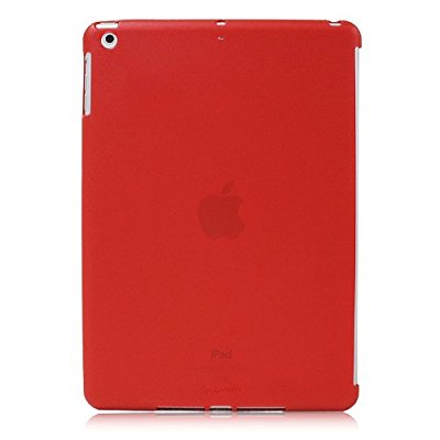 LUVVITT DOLCE Soft Back Cover for iPad Air 5th Gen Comp. w/ Smart Cover - Red