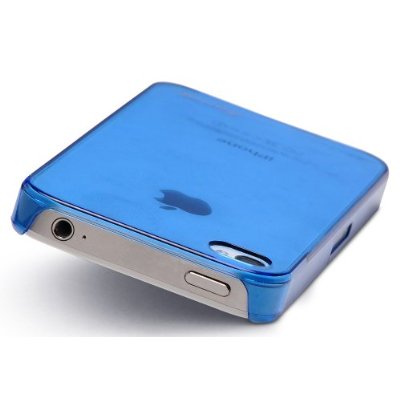 LUVVITT CRYSTAL VIEW UltraSlim Crystal Case for iPhone 4 & 4S - Blue