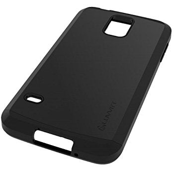 LUVVITT ULTRA ARMOR Galaxy S5 Case | Double Layer Shock Absorbing Case - Black