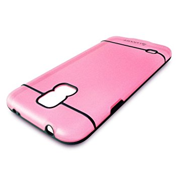 LUVVITT HYBRID Galaxy S5 Case | Case / Cover for Galaxy S5 - Pink / Gray