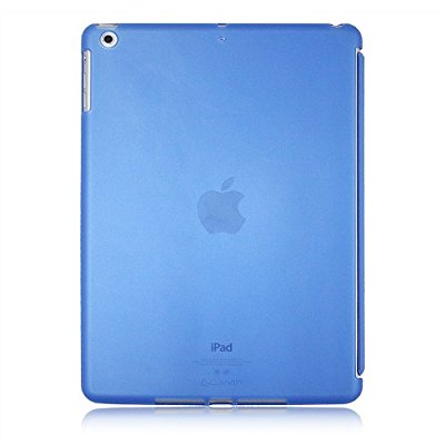 LUVVITT DOLCE Soft Back Cover for iPad Air Compatible w/Smart Cover - Blue