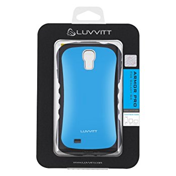 LUVVITT ARMOR PRO Case for Samsung Galaxy S4 SIV (LIFETIME WARRANTY) - Blue