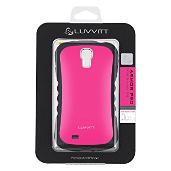LUVVITT ARMOR PRO Case for Samsung Galaxy S4 SIV (LIFETIME WARRANTY) - Pink