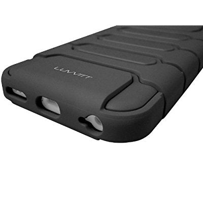 LUVVITT ARMOR SHELL Double Layer Shock Absorbing Case for iPhone 5C - Black